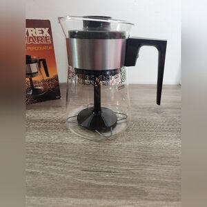 Pyrex Ware 806 6 Cup Valu Coffee Perk Percolator